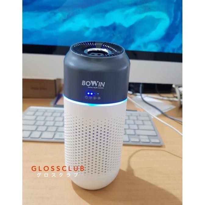 BOWIN Air Purifier Oxy Fresh Mini Penyaring Udara Mobil (Filter HEPA)