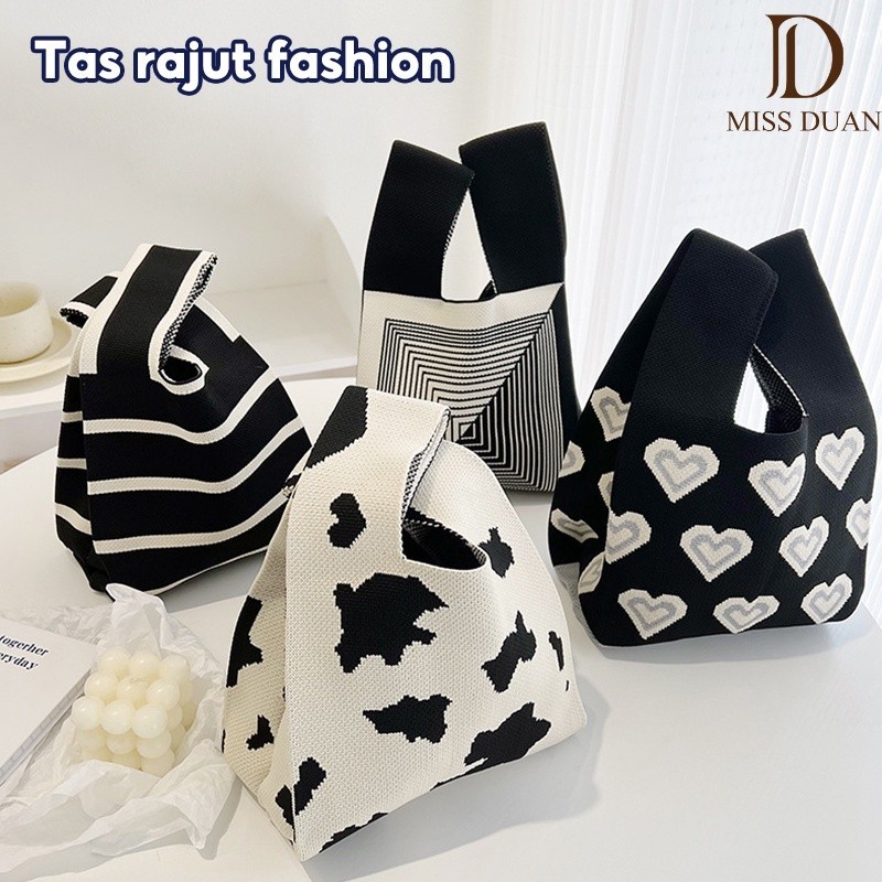 [BEST DEAL] MISS DUAN-Tas rajut / tote bag rajut / buffalow bag bangkok / bangkok bag / tas fashion