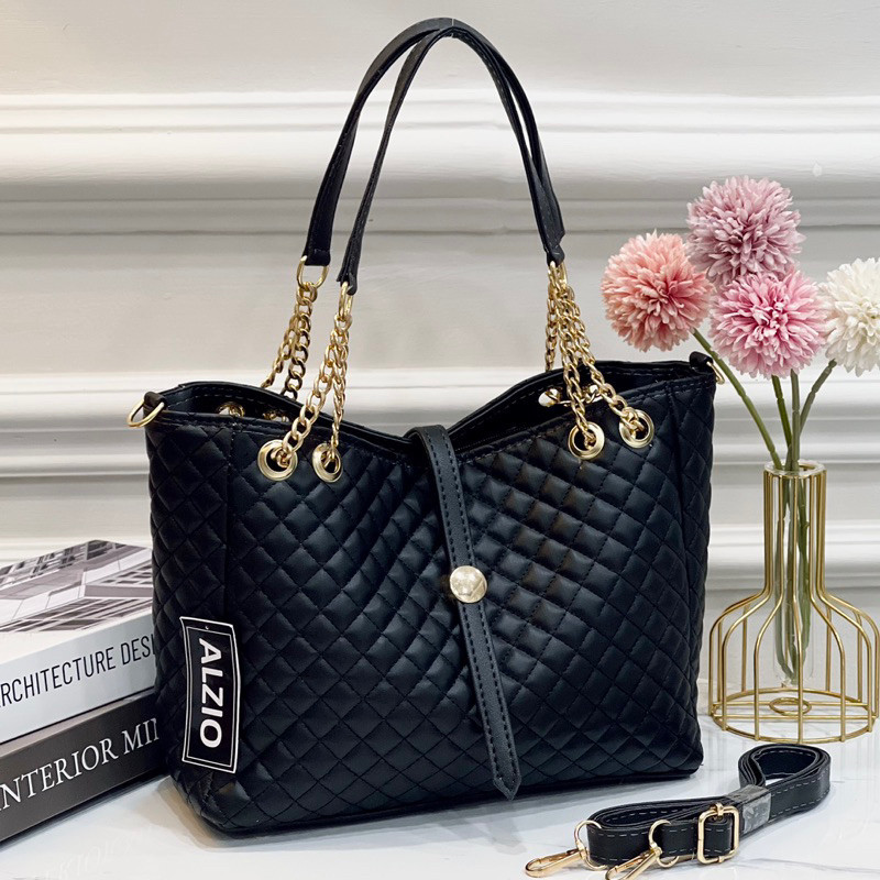 [BEST DEAL] ALZIO - tas wanita selempang shoulder bag import - ALZIO TOTE BAG PAMELA