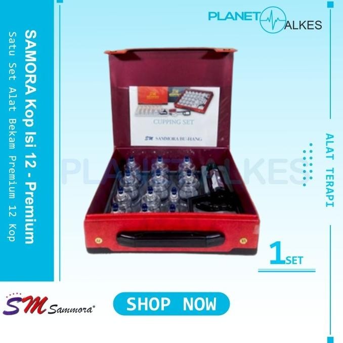 Alat Bekam Sammora Premium Cupping Theraphy Set Samora isi 12 19 30