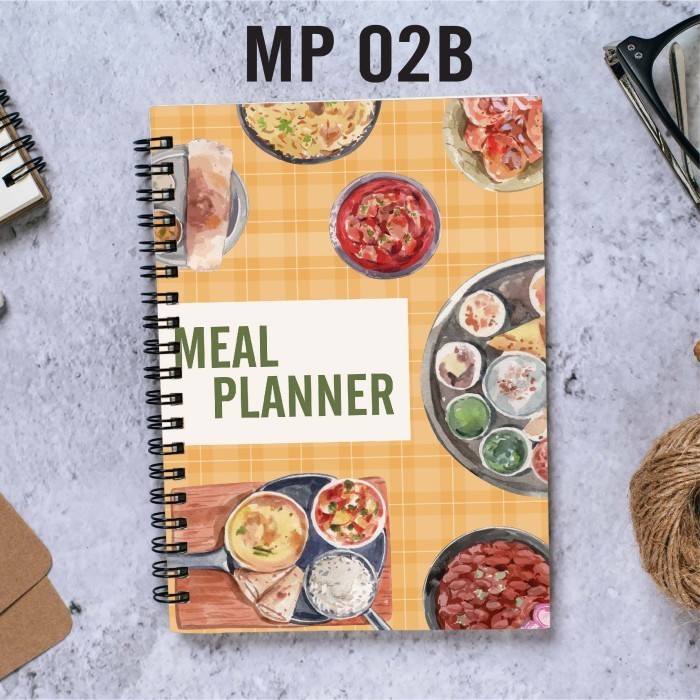 

Bagus Artomaringi Meal Planner / Jadwal Menu Harian Mp02B Beli 2 Free 1 Pen Bagus