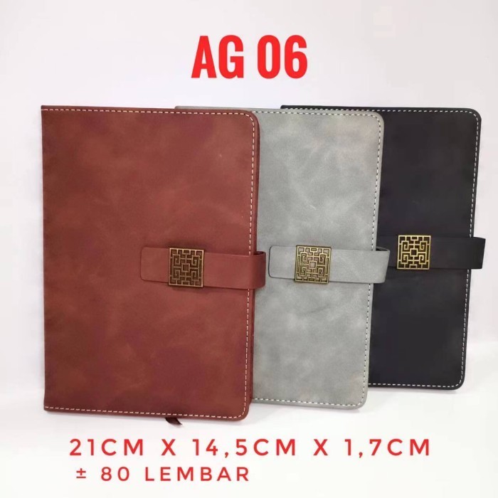 

Star Ag06 Agenda Kulit A5, Block Note, Note Book Souvenir, Agenda Promosi Diskon