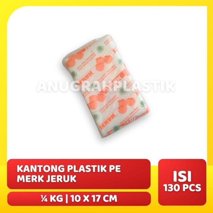 *#*#*#] Kantong plastik PE Jeruk uk. 10 x 17 / 12 x 24 / 15 x 27 PER PACK