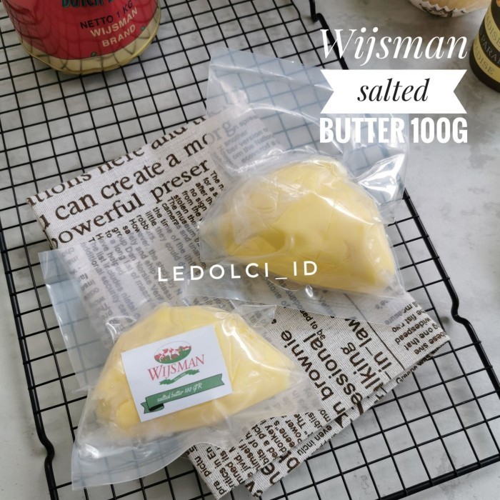 

$+$+$+$+] WIJSMAN BUTTER MENTEGA WIJSMAN WISMAN WYSMAN PLASTIK 100 GRAM