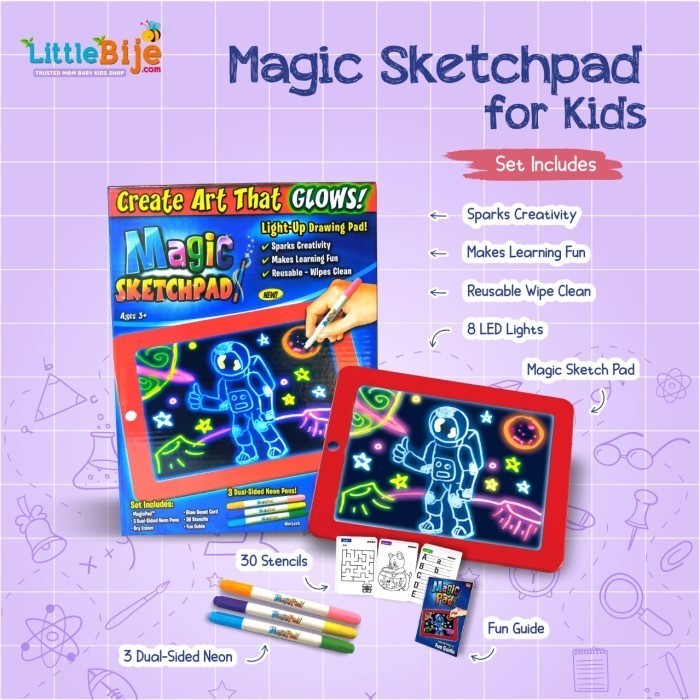 

Spesial Magic Drawing Pad For Kids Gilaa!!!