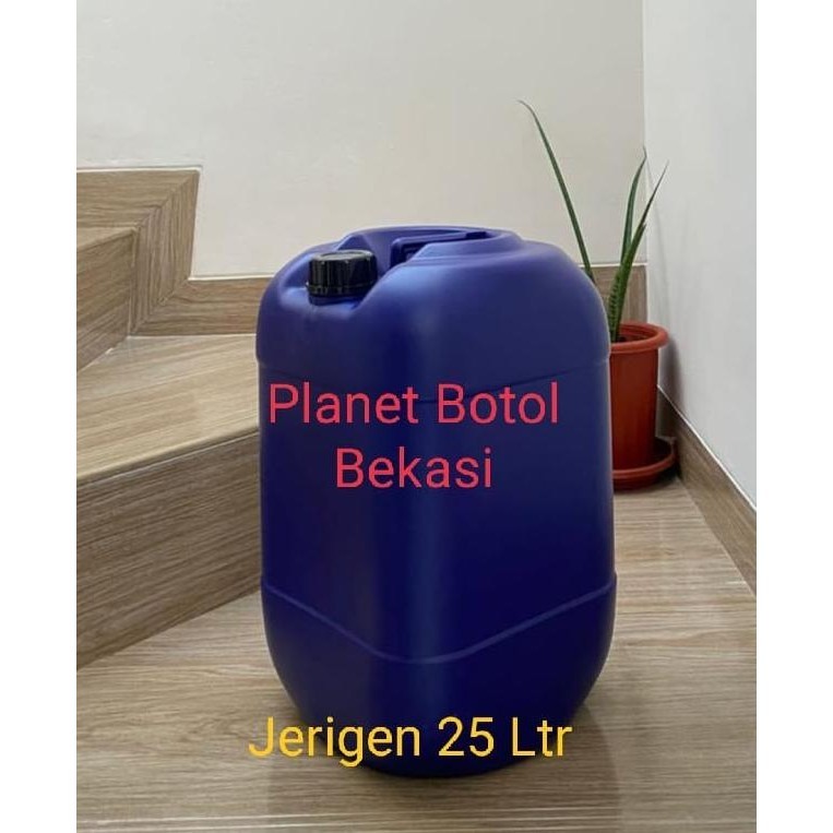 Model baru - Jerigen 25 liter biru