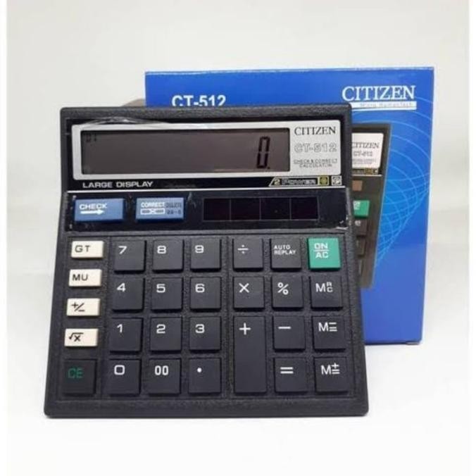 

Limited - Kalkulator Calculator Citizen CT-512 12Digit
