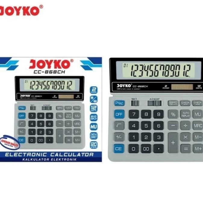 

Hot Sale - KALKULATOR CHECK & CORRECT JOYKO CC-868CH - Calculator 868 CH ,.