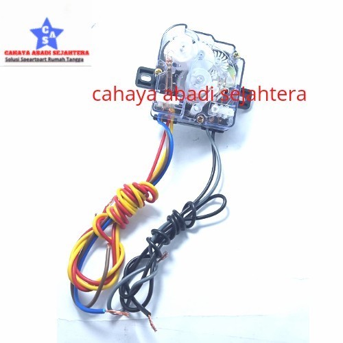 Timer 6 kabel mesin cuci 2 tabung polytron