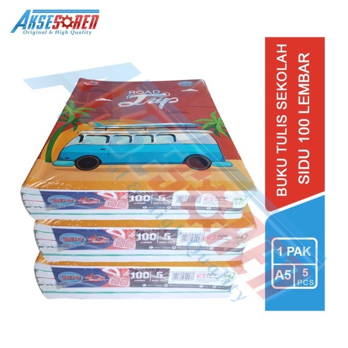 

Hemat Buku Tulis Sinar Dunia 100 Lembar [1 Pack] Sidu Pendek Kwarto A5 1 Pak Diskon