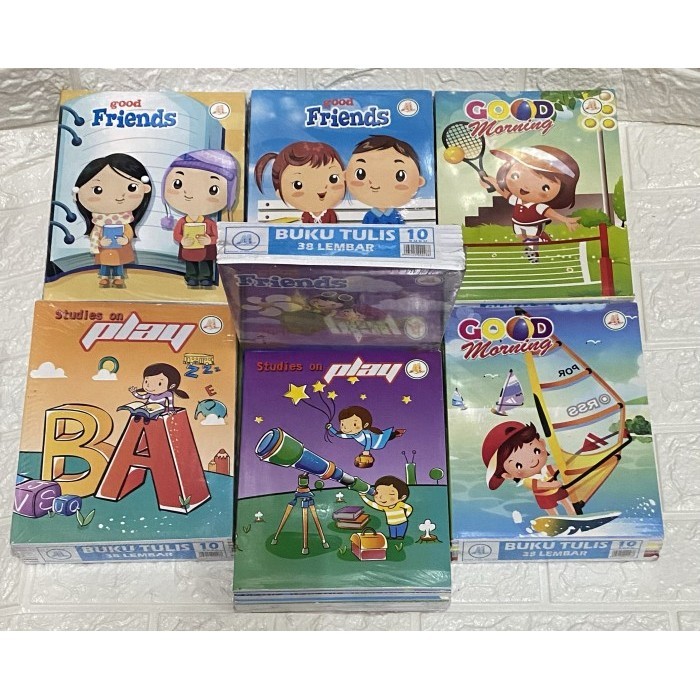 

Segera Miliki Buku Tulis Aa 38 Lembar/1 Pak 10 Buku/1 Dus 320 Buku Gilaa!!!