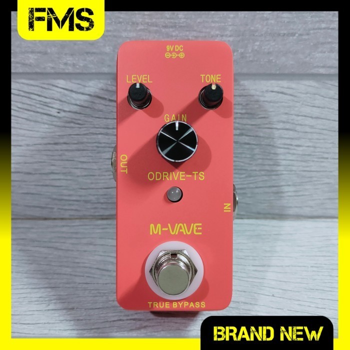 Efek Gitar M-Vave Odrive-Ts Tube Screamer Ts9 Ts808 Overdrive Pedal
