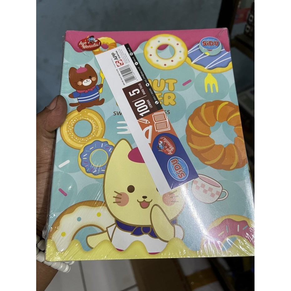 

Terbatas Buku Tulis Sinar Dunia / Buku Sidu 100 Lembar Promo