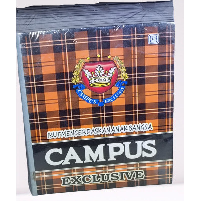 

Promo Buku Tulis Exclusive 38 Lembar Ada Tulisan Campus Ukuran Kwarto Berkualitas