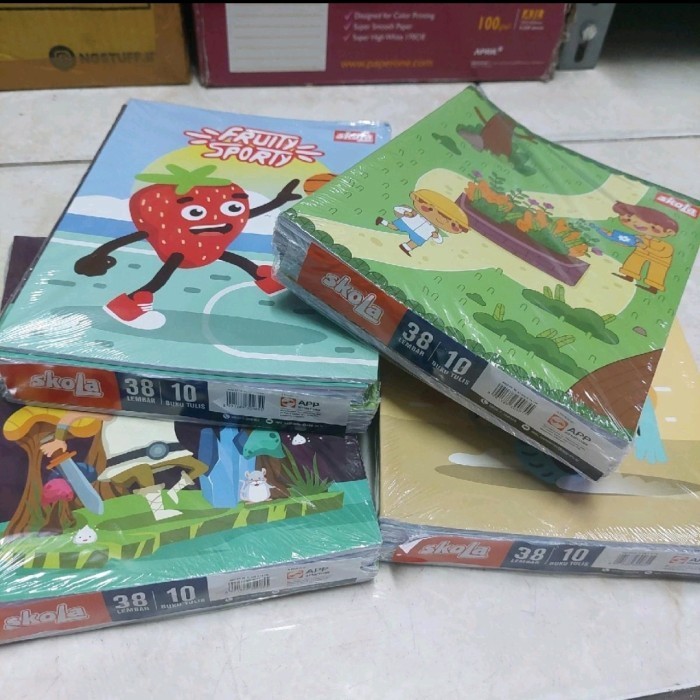 

Dijual (Pak) Buku Tulis 38 Lembar / Buku 38 Lembar Diskon