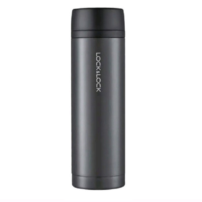 Lock N Lock Compact Tumbler 250Ml Black Botol Minum Termos Lhc4133 - M