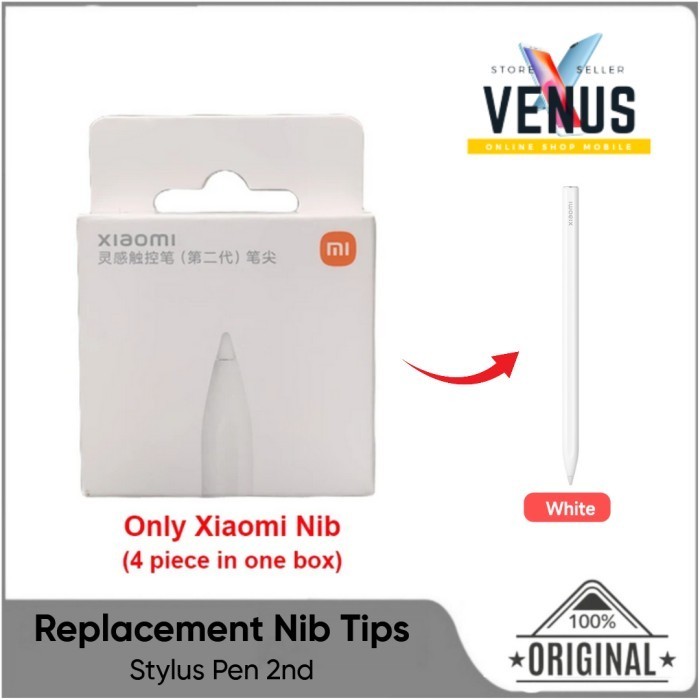 

Replacement Nibs / Tips for Xiaomi Stylus 2nd Pen Gen 2 Refill Nib DISKON