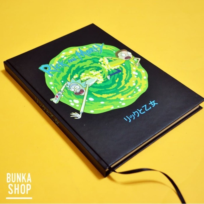 

Cuci Gudang Note Book Film Rick And Morty Hardcover A5 Bergaransi