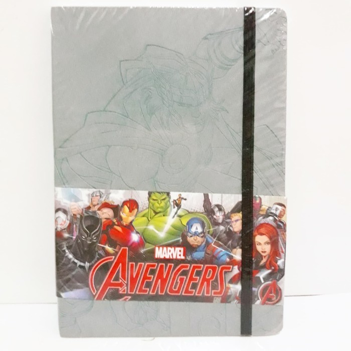 

Cantik Marvel X Miniso Pu Memo Book / Buku Catatan Thoe Avengers Limited Bagus