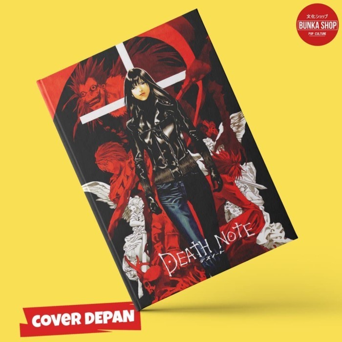 

Hadir Note Book Anime Death Note Cover Hardcover A5 Bergaransi