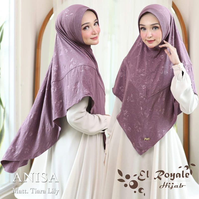 Promo Mega Sale 2.2 // HIJAB INSTAN KHIMAR SYAR'I ANISA ORI EL ROYALE