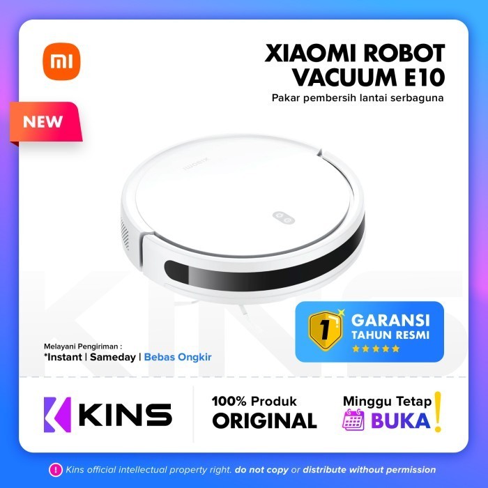 Xiaomi Robot Vacuum E10 / Xiaomi E10 Mi Robot Vacuum E10 Garansi Resmi