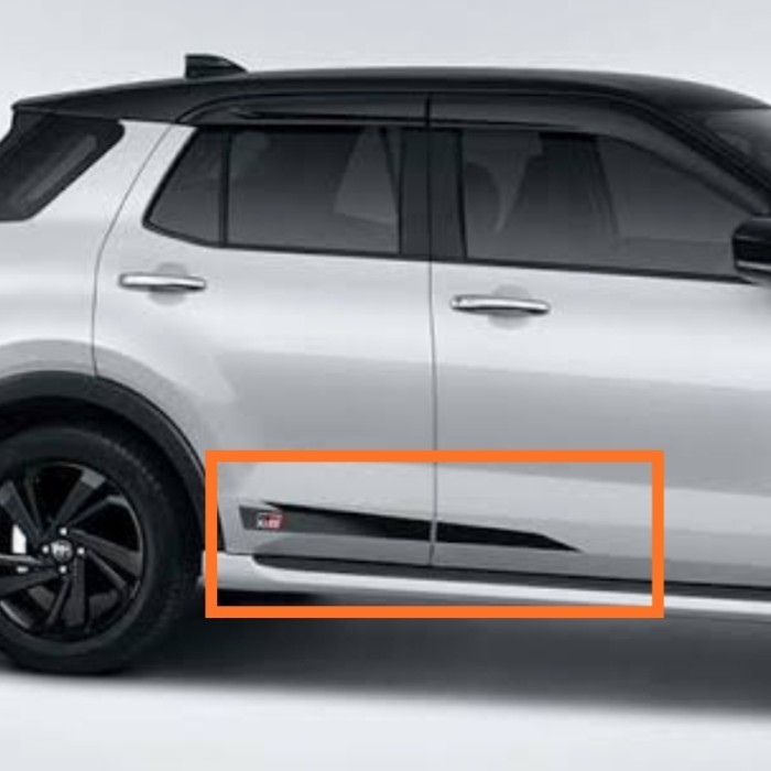 STIKER BODY SAMPING TOYOTA RAIZE GR SPORT ORIGINAL