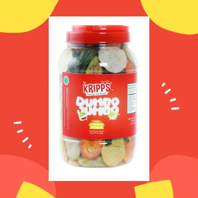 

THE KRIPPS Keripik Sayur - DUMBO JUMBO 400g