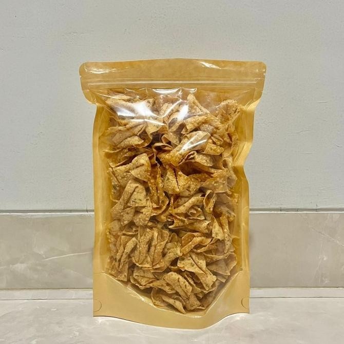

Kue Bawang Keripik Bawang Pita 200 gram, Cemilan Makanan Ringan ES77