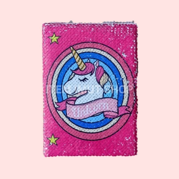 

Jual Buku Agenda Diary Catatan Note Book Motif Payet Karakter Unicorn Pony Hot Sale
