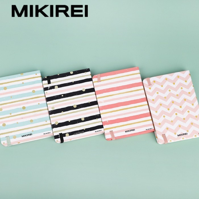 

Terlaris Buku Tulis Notebook Salur Motif Pastel Hardcover Tebal|Buku Diary Limited