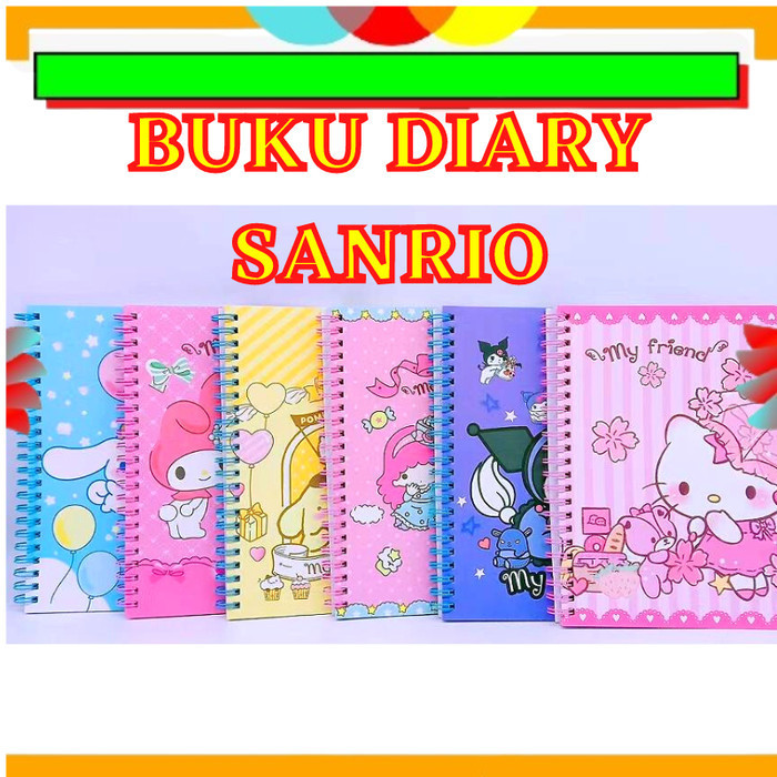 

Eklusif Binder Buku Harian Lucu Diary Lucu Korean Diary Book Cinamon Sanrio Terlaris