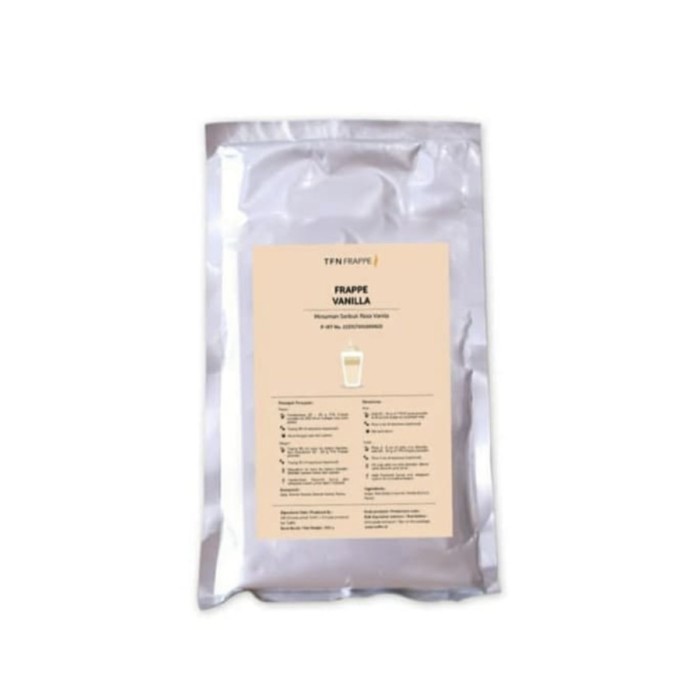 

TOFFIN Vanilla Frappe Powder - Bubuk Minuman Vanila