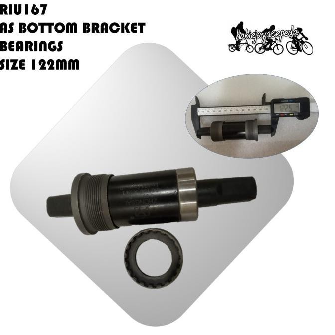 As BB Tengah Bearing sepeda BOTTOM BRACKET as kotak