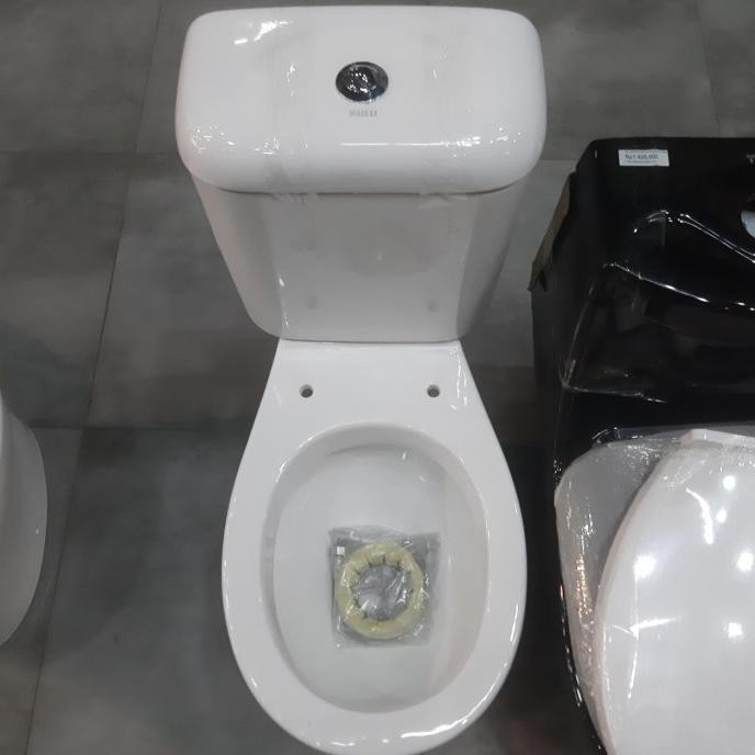 CLOSET KLOSET DUDUK OULU MONOBLOK OULU C633 PUTIH EKONOMIS