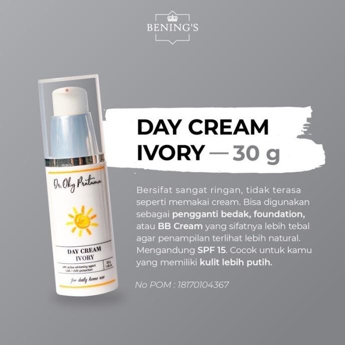 Day Cream ( Cc Cream ) Ivory By Bening'S Clinic Dr Oky