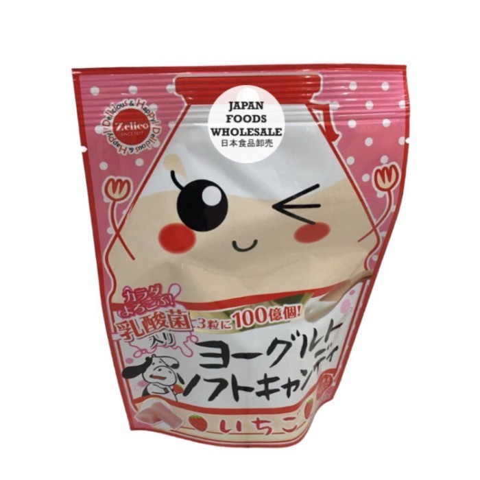 

Zelico Yogurt Soft Candy Strawberry / Permen