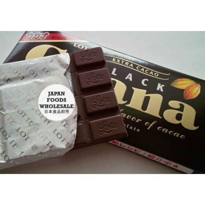 

Lotte Ghana Black Chocolate / Coklat Jepang / Coklat Impor / Cemilan