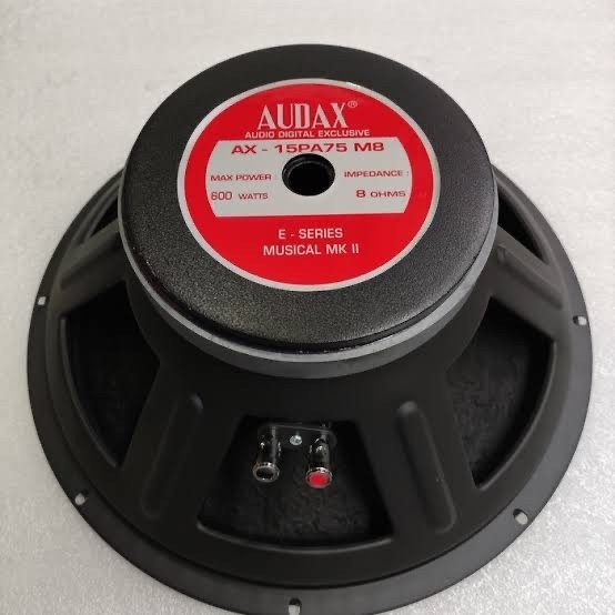 komponen speaker audax 15 inch AX-15PA75 M8 MKII full range (original)