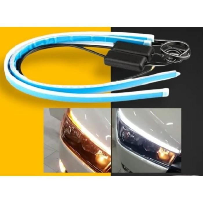 LED ALIS RUNNING DOUBLE COLOR MOBIL ALL NEW FORTUNER 2021