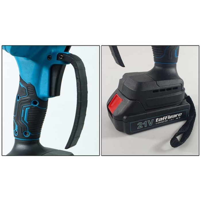 READY gergaji mesin mini chain saw pemotong kayu elektrik baterai portable