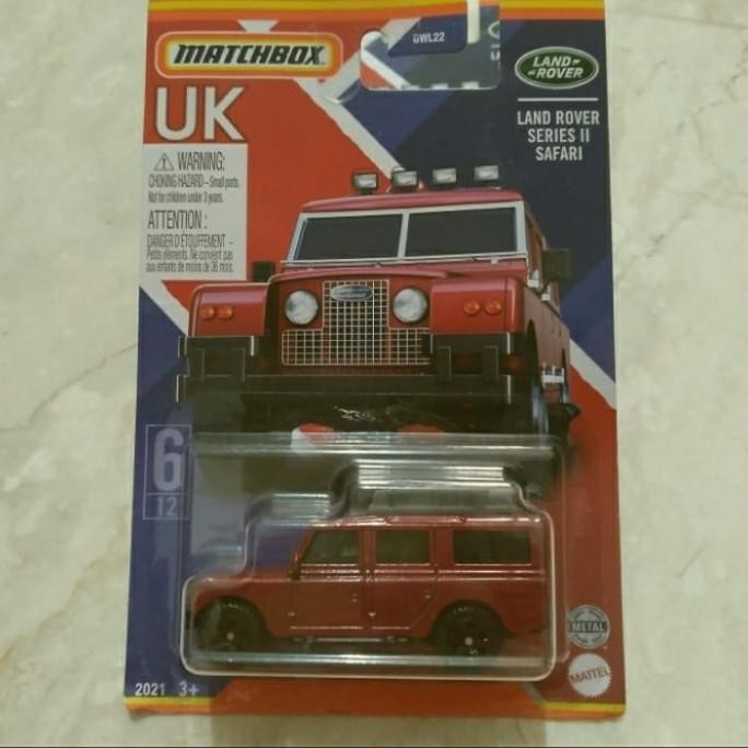 matchbox land rover series ii safari