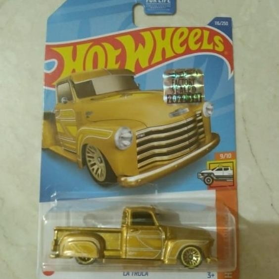 Hotwheels la troca gold