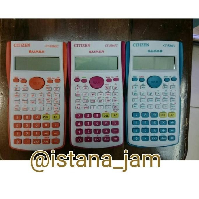 

Flash Sale Kalkulator Scientific / Calculator Fisika / Alat Hitung Citizen ,.