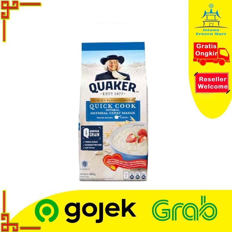 

Oatmeal Instant QUAKER Quick Cooking 800 GR