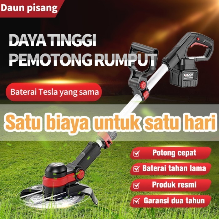Mesin Pemotong Rumput Listrik Portabel 90 Rotary alat potong rumput