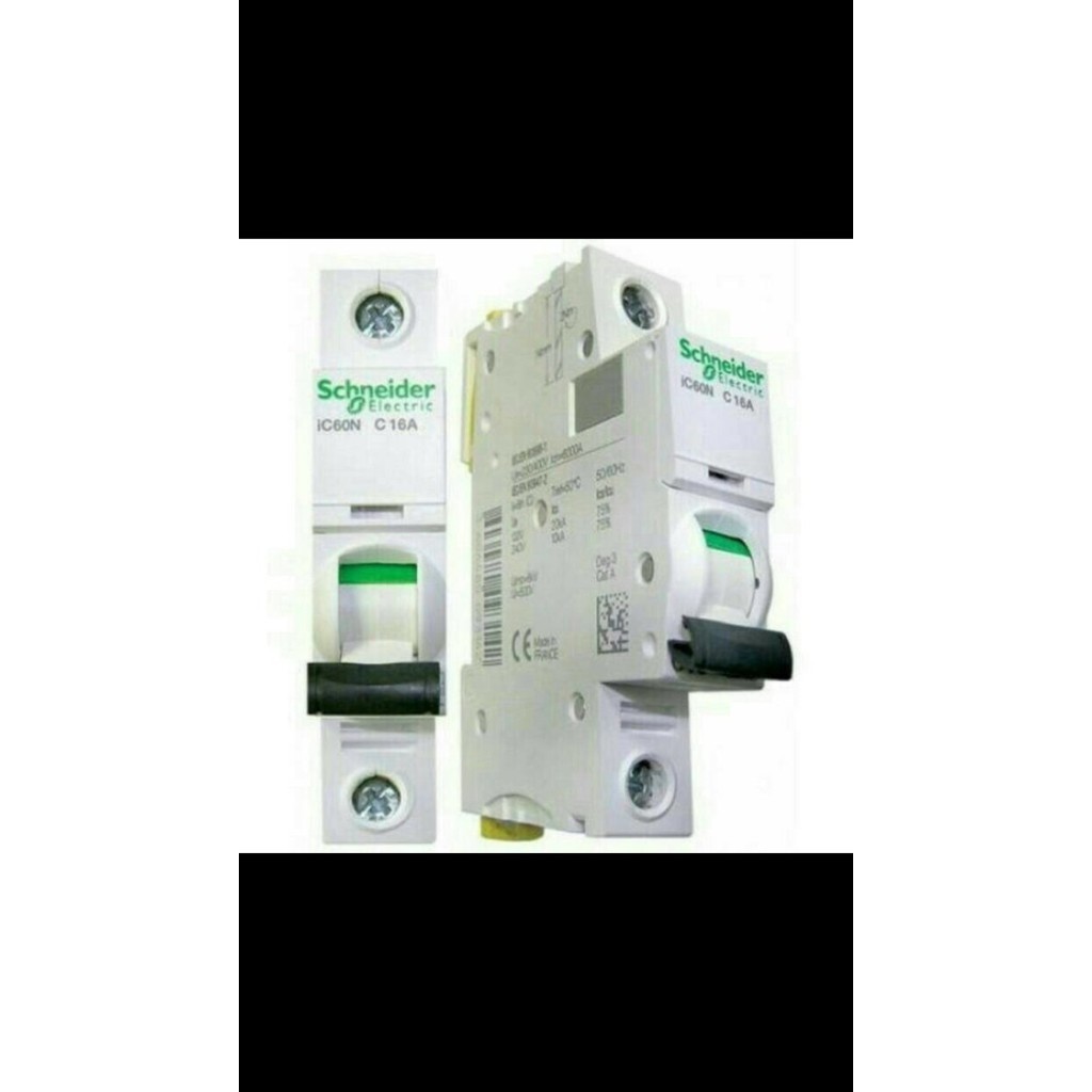 Mcb schneider ic60n 10ka 6a 10a 16a 20a IC 60N 10 KA