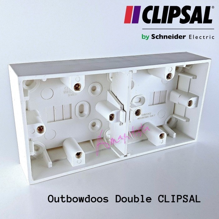 OUTBOW DUS / OUTBOW DOOS DOUBLE Kotak SCHNEIDER CLIPSAL CLASSIC