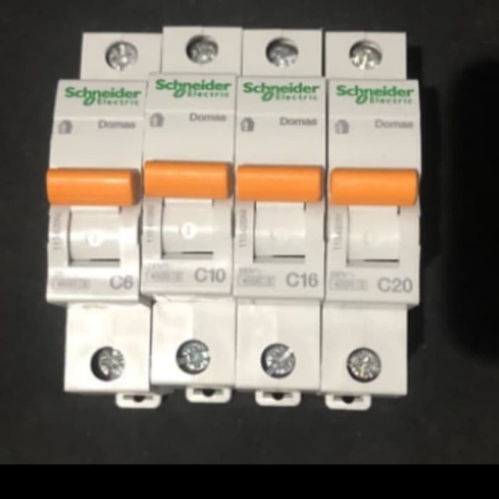 MCB schneider 6a 10a 16a 20a/mcb scneider ampere amper/mcb oren