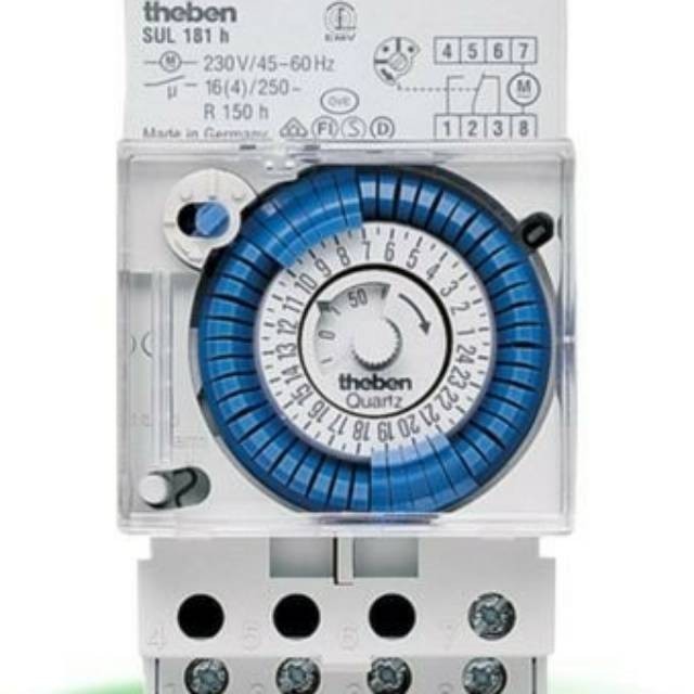 Terlaris TIMER ANALOG THEBEN SUL181H 220V 16A TIMER OTOMATIS